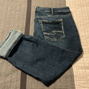 Silver boyfriend fit jeans size 20w